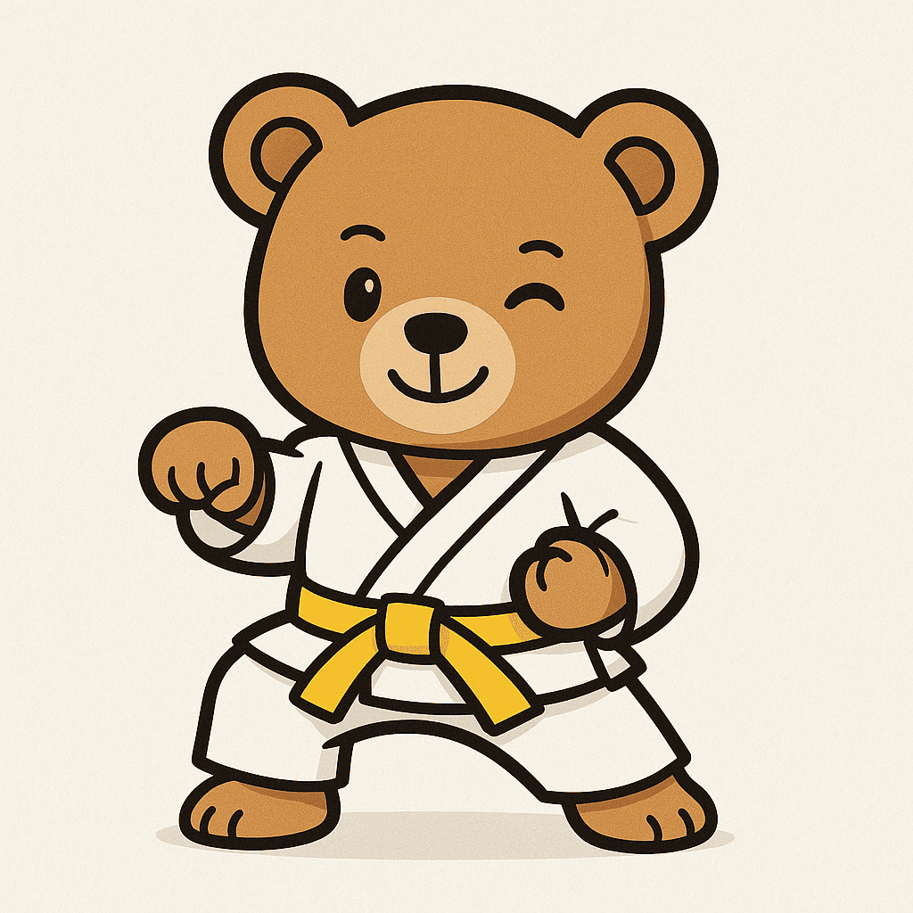 Children and parents holding certificates with teddy bears